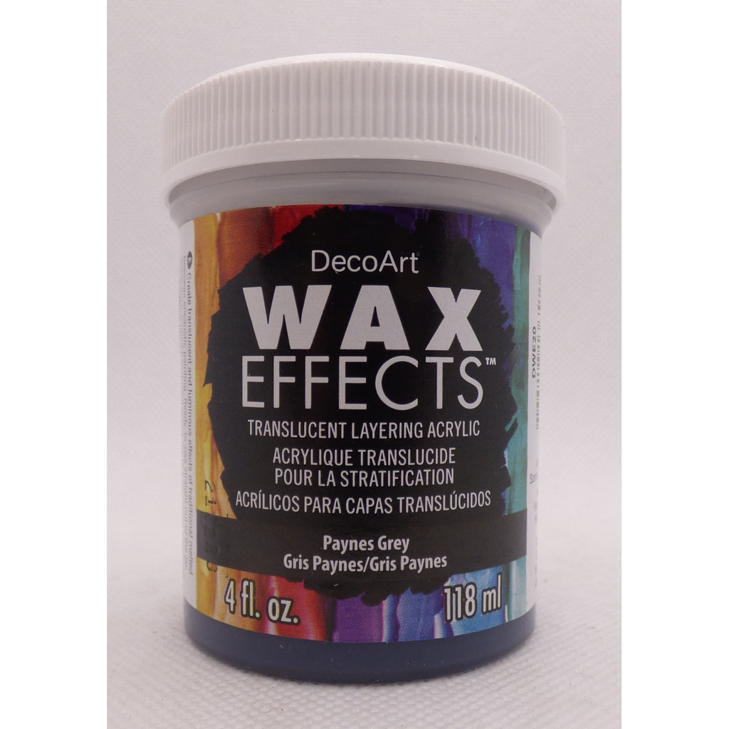 DecoArt Paynes Grey 4oz Wax Effects Encaustic Acrylic