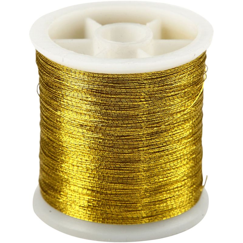 Creativ Sewing Thread 0.15mm X 100m Gold