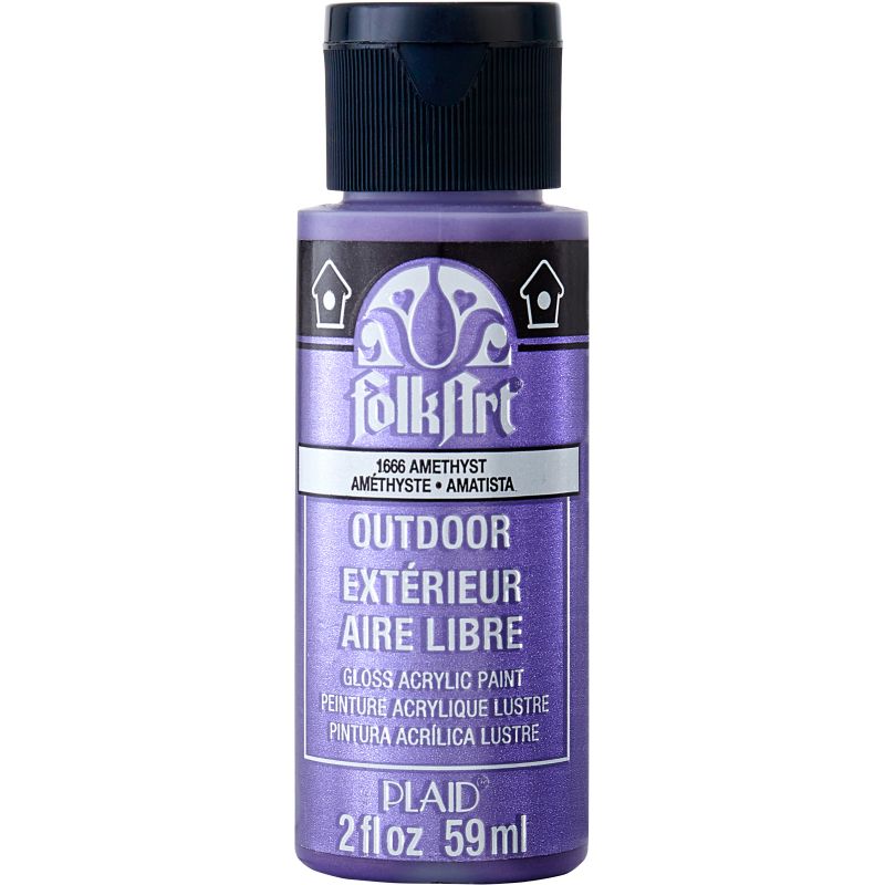 Amethyst Folkart Outdoor Metallic 2oz