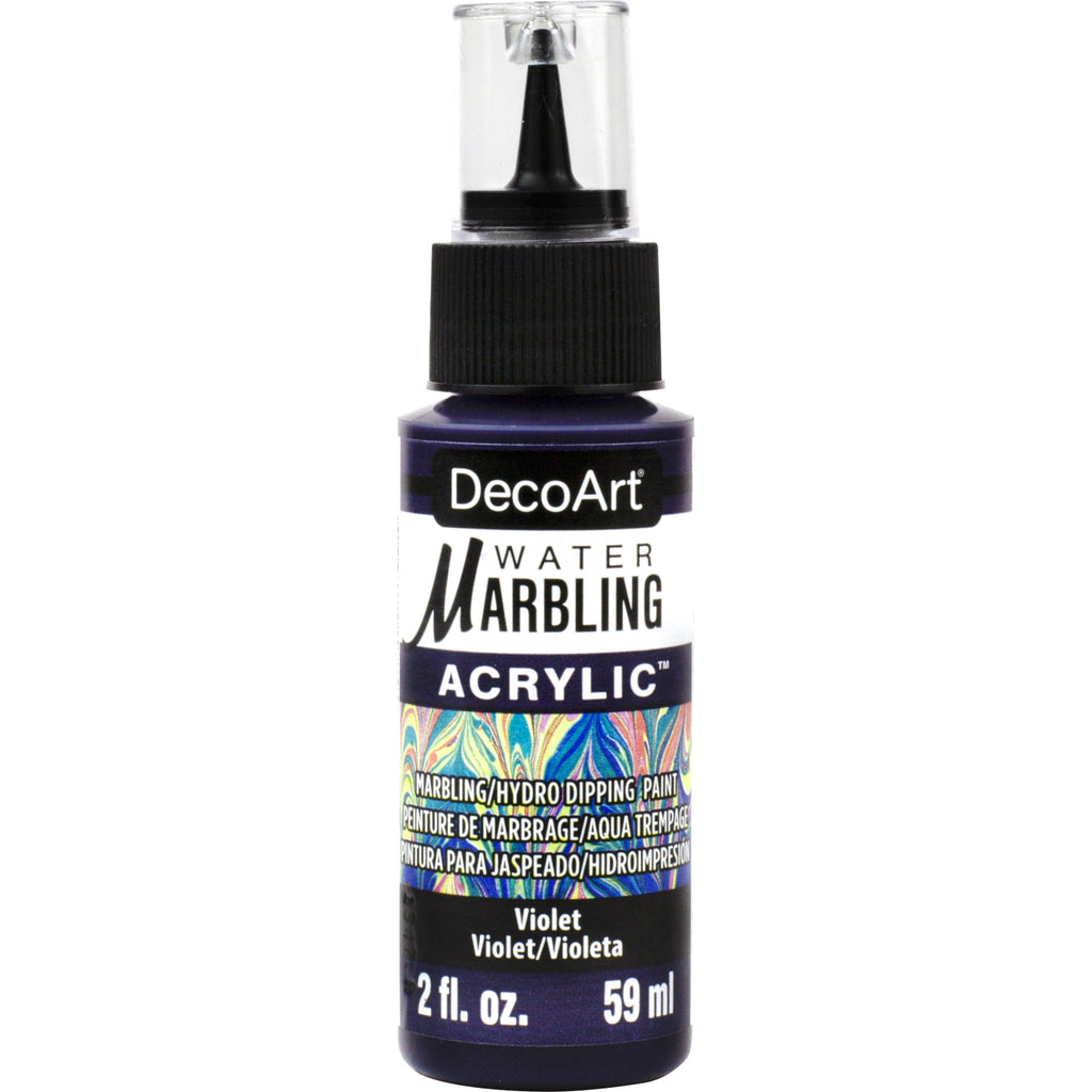 DecoArt Violet 2oz Water Marbling Paint