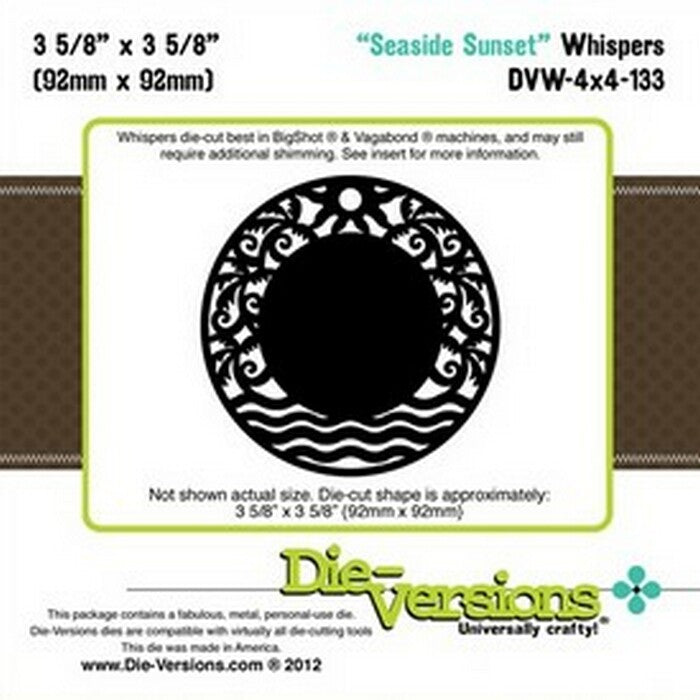 Die-Versions Whispers - Seaside Sunset