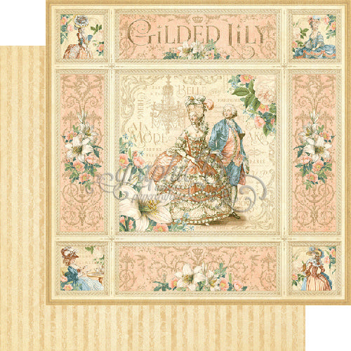 Graphic 45 Gilded Lily Packs Of 10 Sheets