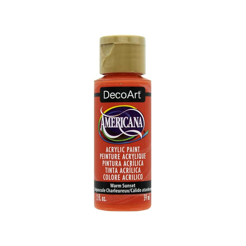 DecoArt Warm Sunset Americana Acrylics 2-oz.