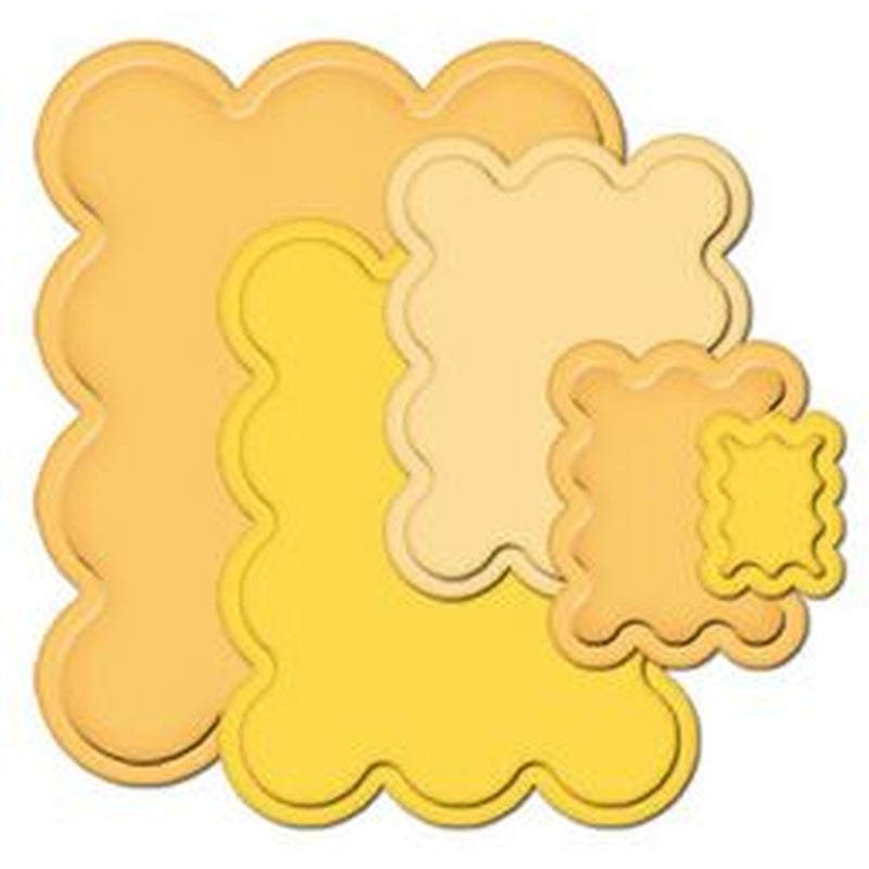Spellbinders Big Scalloped Rectangles Sm