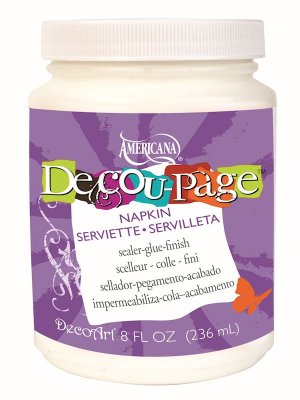 DecoArt Decou-page For Napkins - Wide Pot
