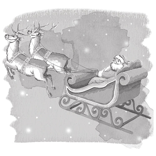 Spellbinders Santa Sleigh