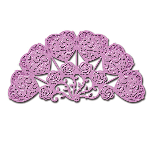 Spellbinders Victorian Fan