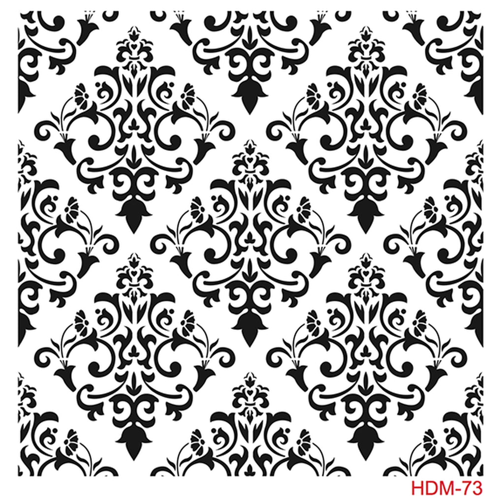 Cadence 25 X 25 Midi Stencil - French Flourish