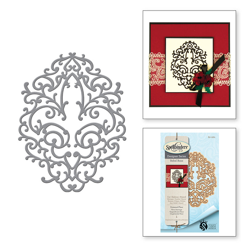 Spellbinders Untamed Fleur