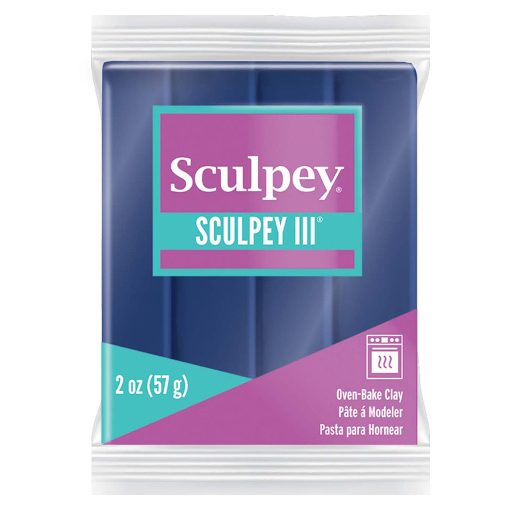 Sculpey III 2oz Navy Pearl