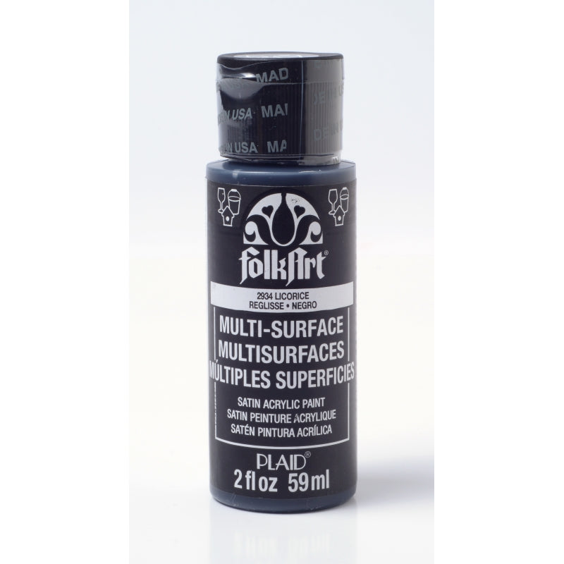Liquorice Folkart Multi-surface 2oz
