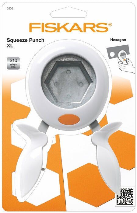 Fiskars Squeeze Punch - Xl - Hexagon