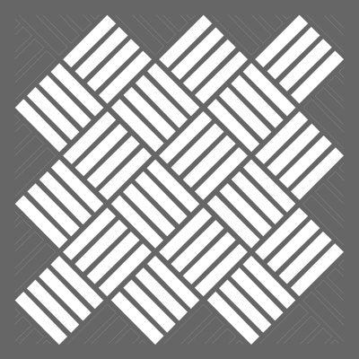 DecoArt Basketweave Stencil