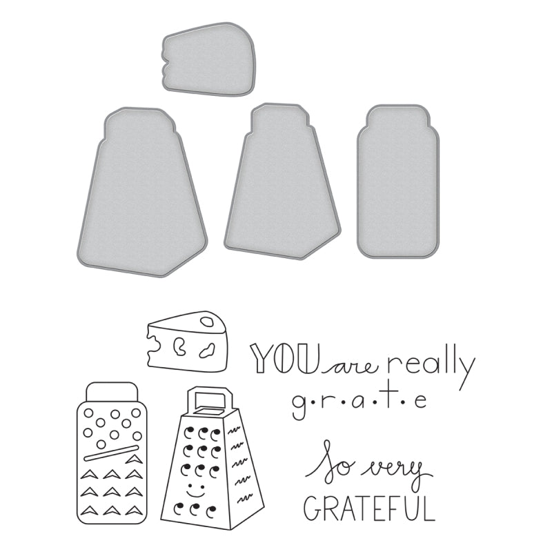 Spellbinders Grateful