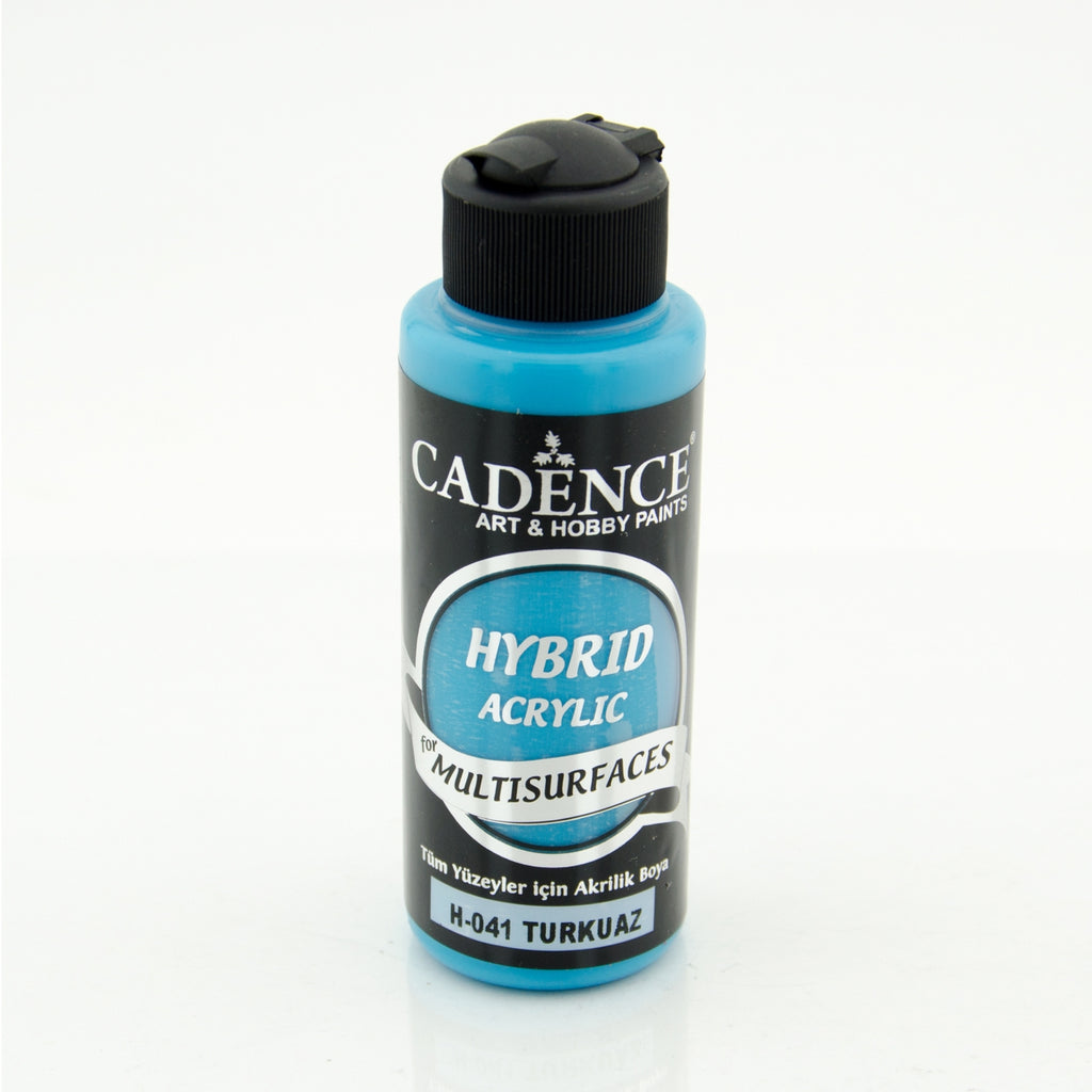 Cadence Turquoise 120 Ml Hybrid Acrylic Paint For Multisurfaces