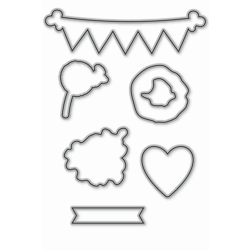 Simple Stories Always In My Heart 4x6 Dies