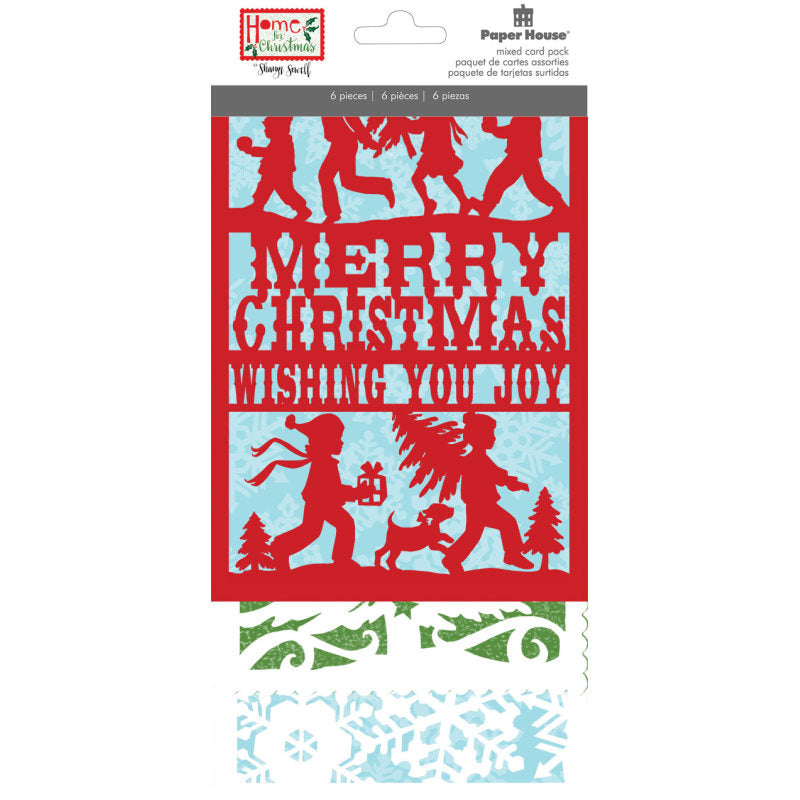 Paper House Productions Merry Die Cut - Laser