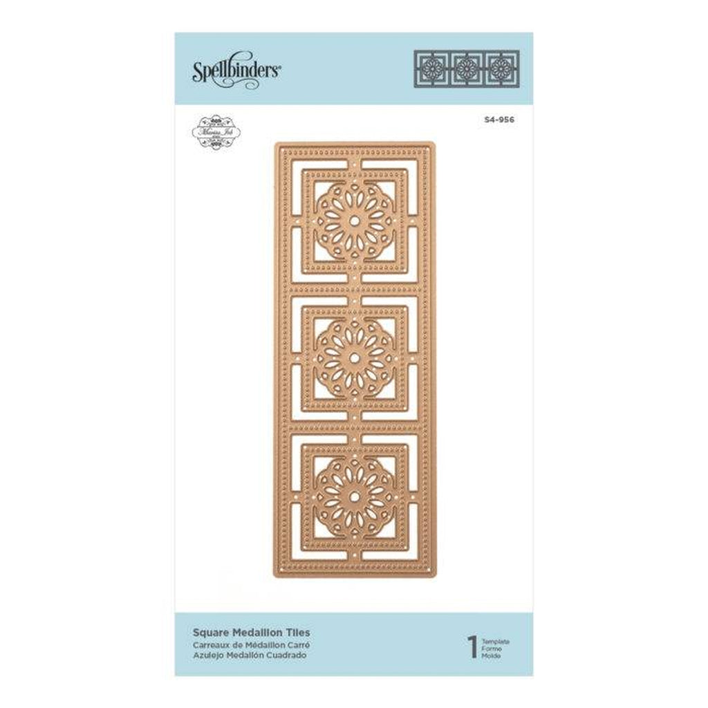Spellbinders Shapeabilities Square Medallion Til