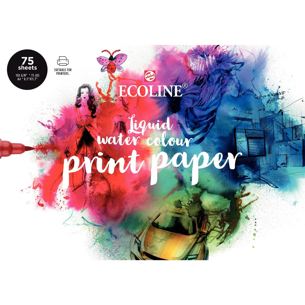 Ecoline Watercolour Printer Paper - 75 Sheets