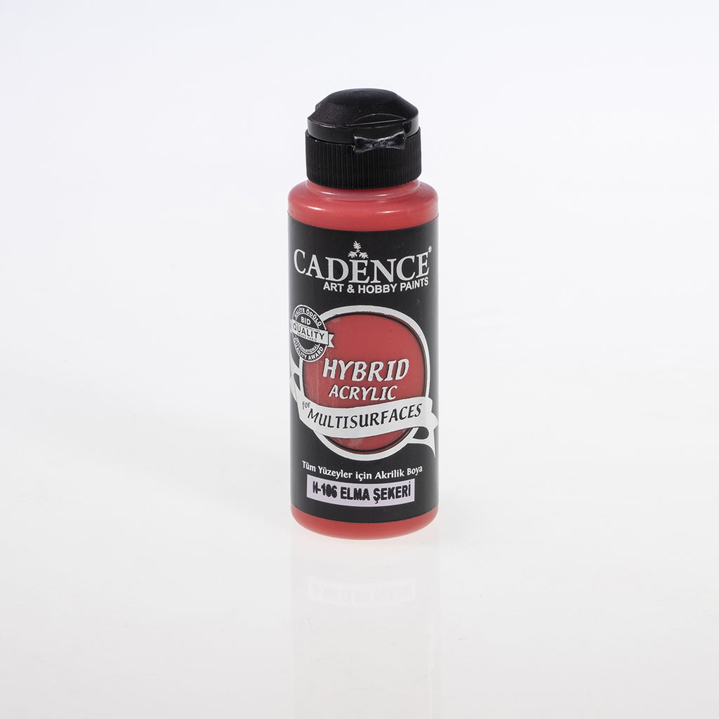 Cadence Apple Candy 120 Ml Hybrid Acrylic Paint For Multisurfaces