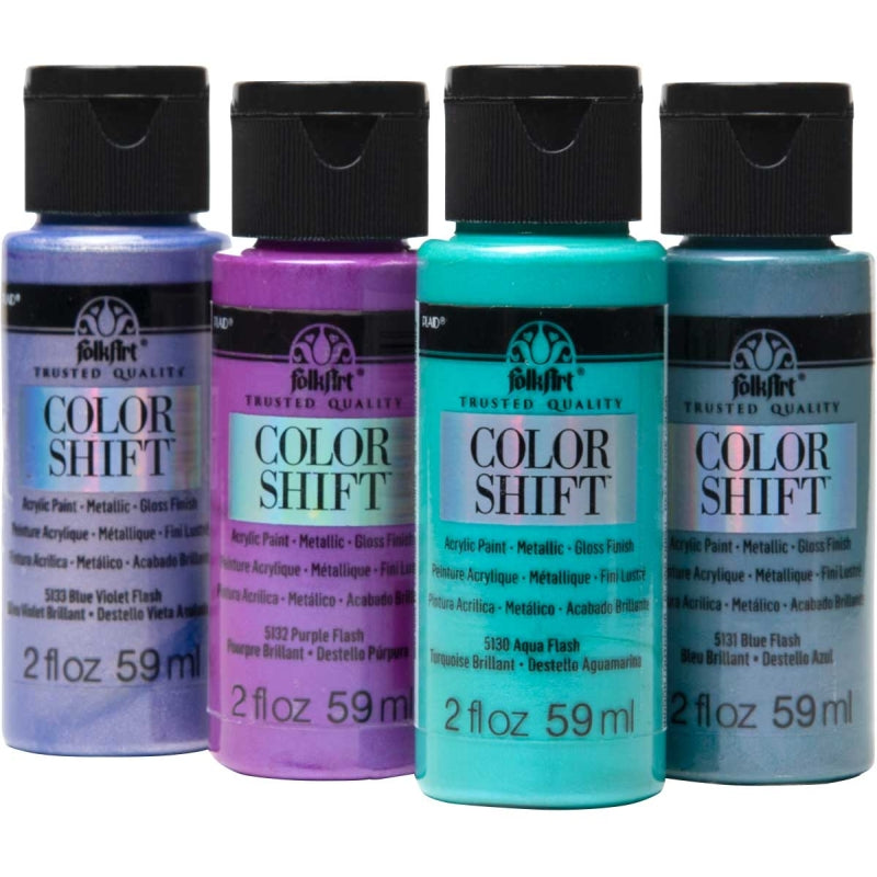 4 Colour Colorshift Folkart Assortment