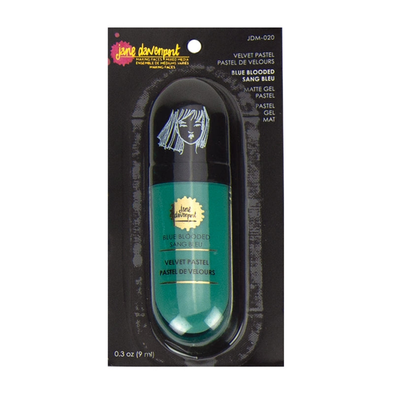 Spellbinders Velvet Pastel Blue Blooded Matte Gel Pastel Turquoise