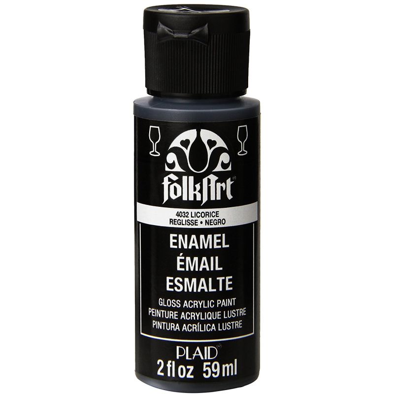 Liquorice Folkart Enamels 2oz