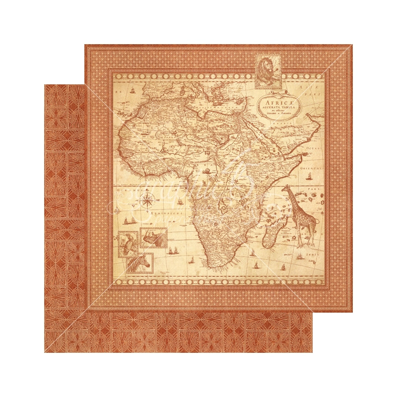 Graphic 45 Journey Of A Lifetime Packs Of 10 Sheets