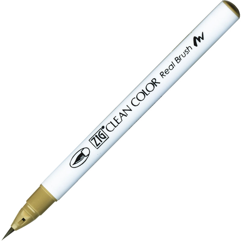 Kuretake Zig Clean Colour Real Brush 075 Brick Beige