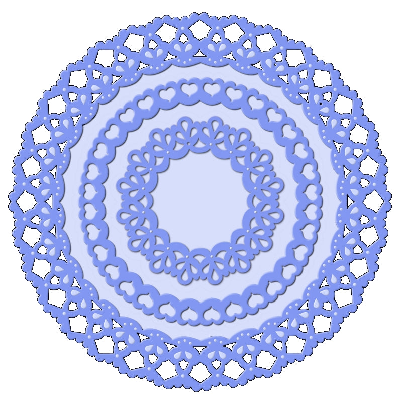 Sue Dix Decorative Circular Frames Sweet Dixie Cutting Die