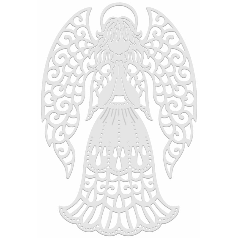 Sue Dix Christmas Angel Sweet Dixie Cutting Die