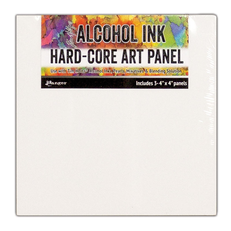 Ranger Hard Core Art Panels 4" X 4" Pack Of 3