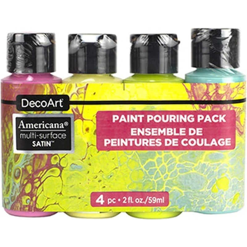 DecoArt Multi-surface Brights Pouring Kit