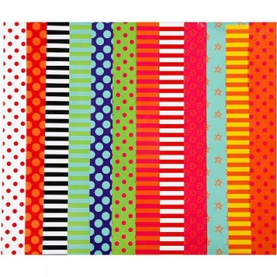Creativ Glazed Paper With Print 50 Sheets