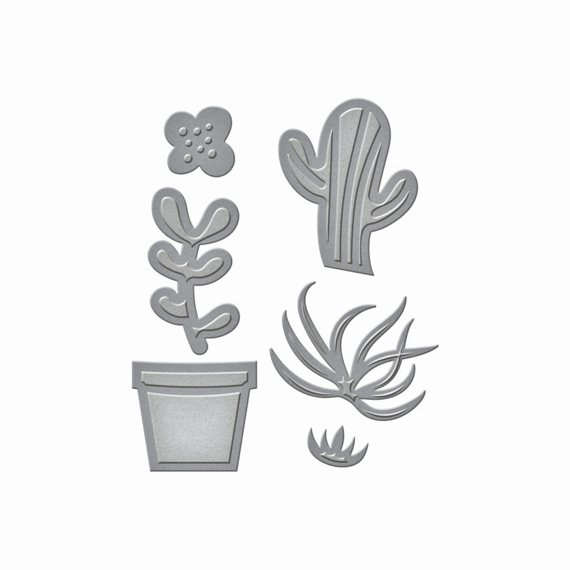 Spellbinders Succulent Garden