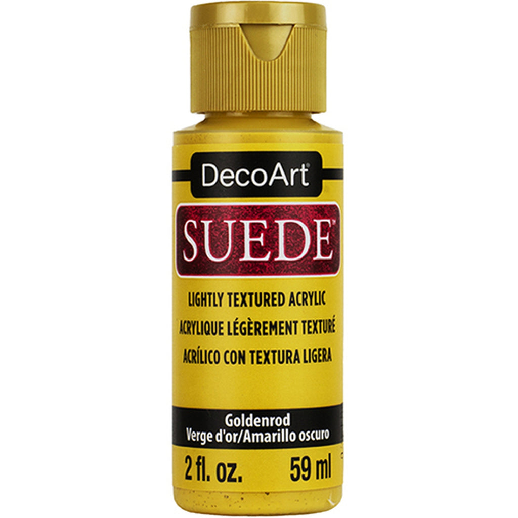 DecoArt Goldenrod Suede - 2oz.