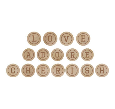Kaisercraft Wooden Letter Words - Cherish
