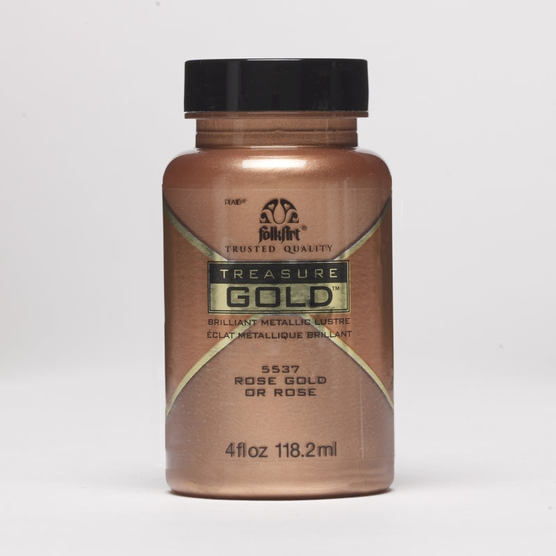 Rose Gold Folkart Treasure Gold Lustre 4oz
