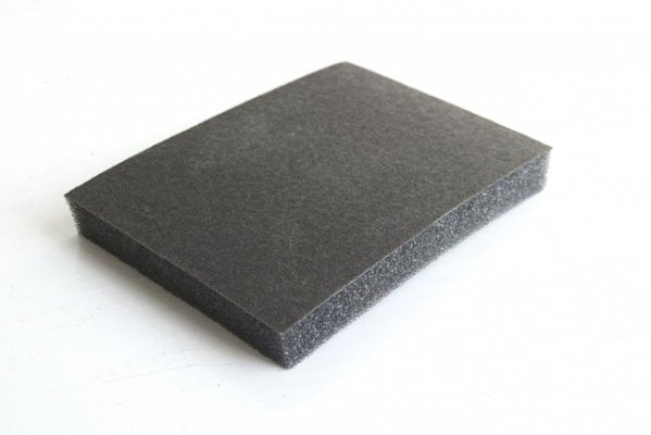 Kemper Rubber Scrubber Single-sided Grit7.5cm X 10cm Sponge Block Sponge One Side & Grit Abrasive