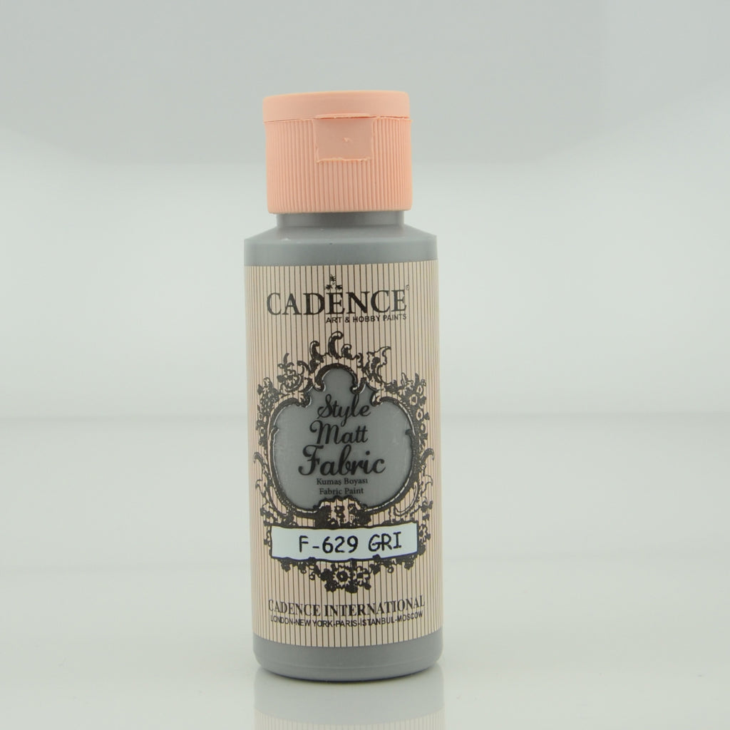 Cadence Gray 59 Ml Style Matt Fabric Paint