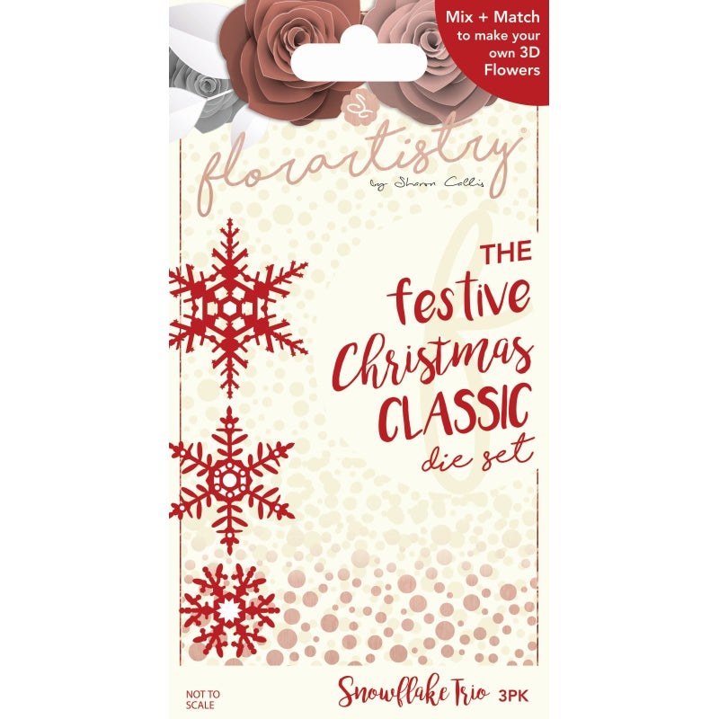 Florartistry Snowflake Trio