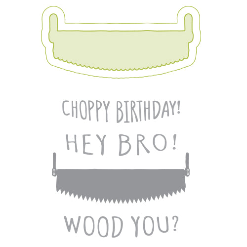 Spellbinders Hey Bro!