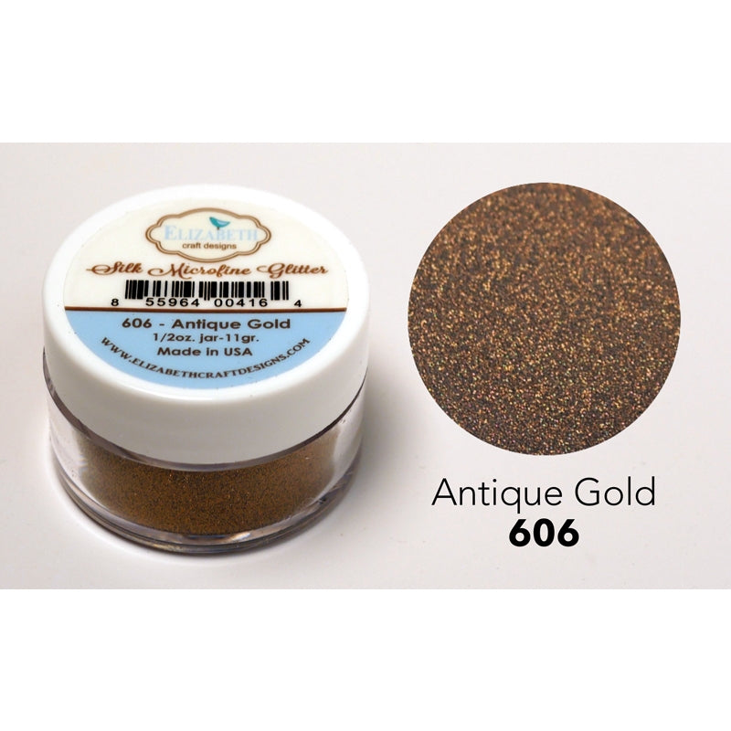 Elizabeth Craft Designs Antique Gold Silk Microfine Glitter