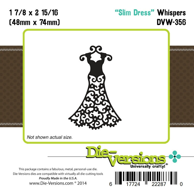 Die-Versions Whispers - Slim Dress