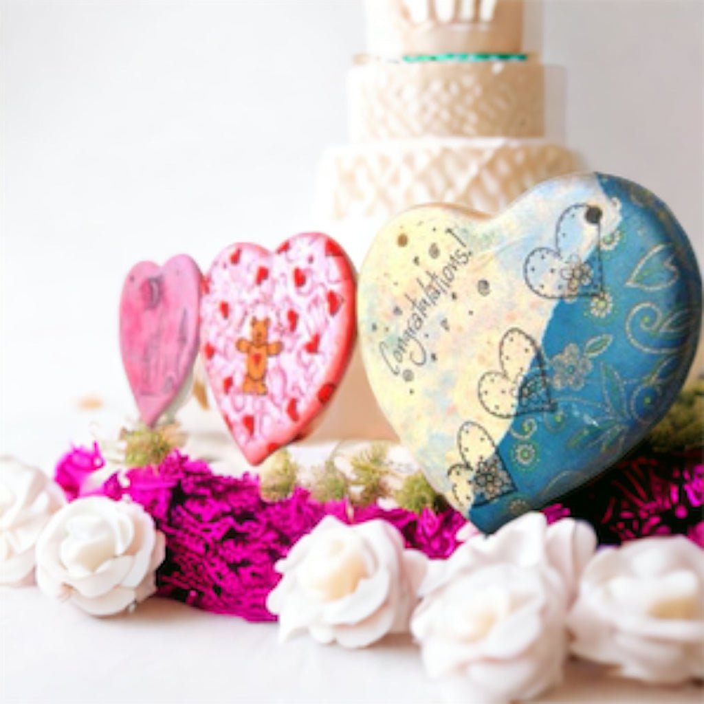 Heart Plaque (Carton Of 12)