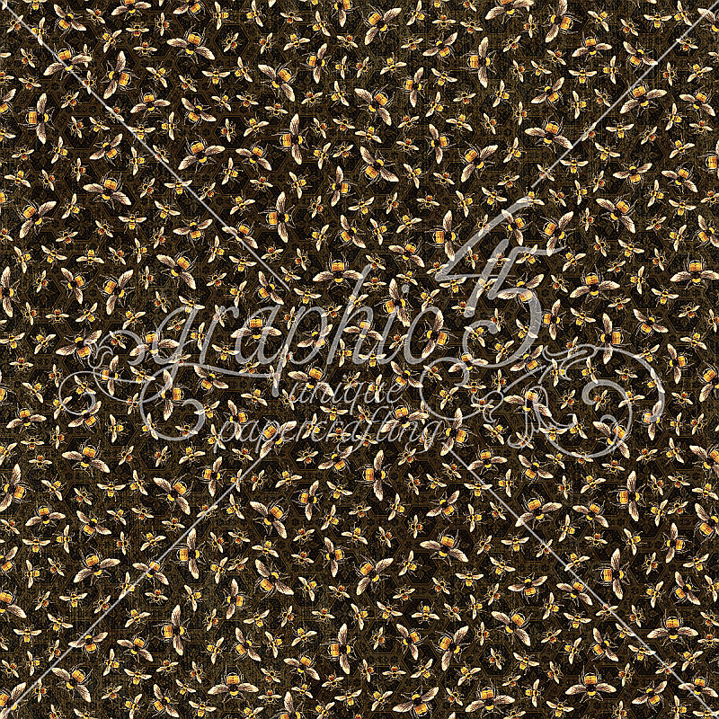Graphic 45 Harmonious Honeybees Packs Of 10 Sheets