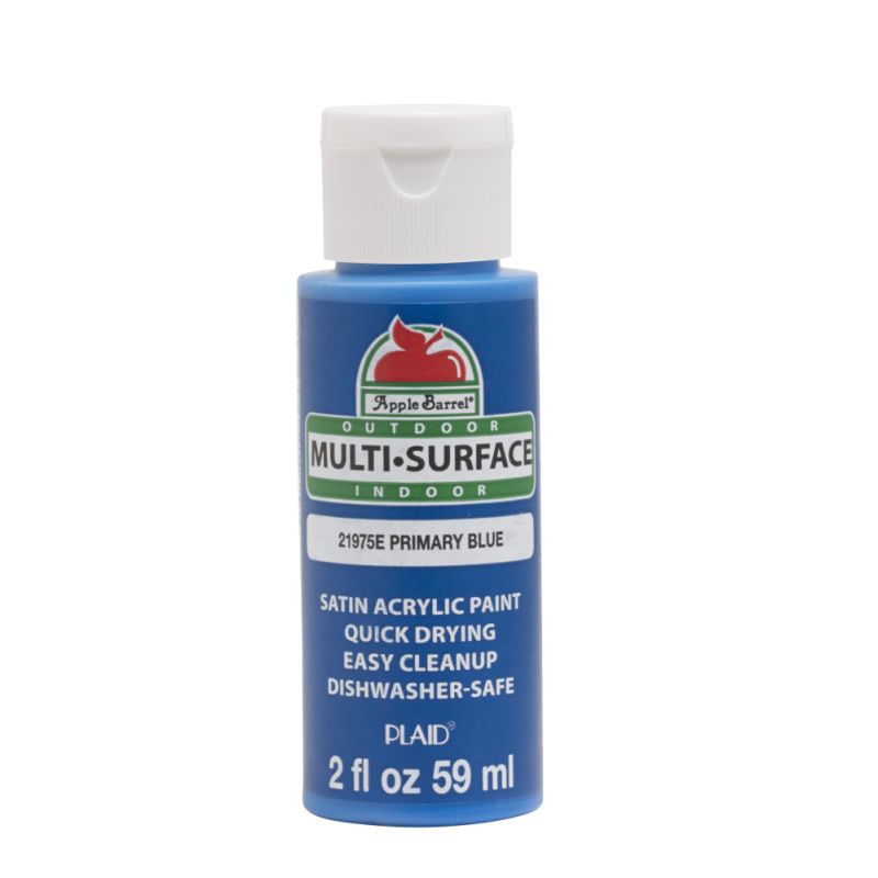 Primary Blue Apple Barrel Multi-surface 2oz