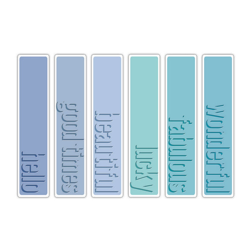 Sizzix 6pk - Authentic Set