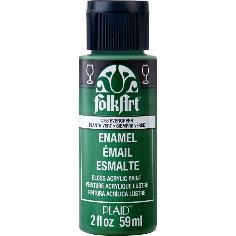 Evergreen Folkart Enamels 2oz