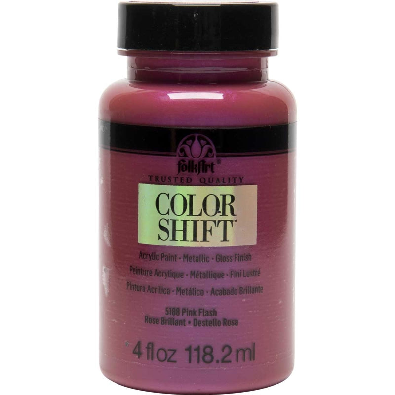 Pink Flash Folkart Colour Shift 4oz